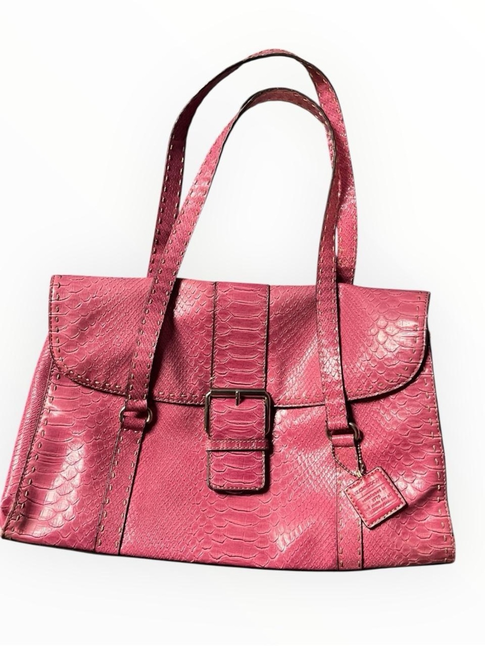 2000s pink buckle purse